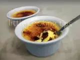 Recipe Creme brulee (crème brûlée) with a beautiful mastic flavour