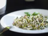 Recipe Green peas and corn with cauliflower 'rice'