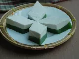 Recipe Kuih talam (steamed coconut pudding)