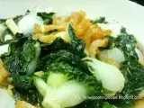 Recipe Stir fry nai pak- green vegetable