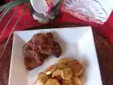 Recipe Pork chop with sauteed zucchini