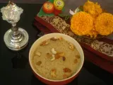 Recipe Sweet / sakkarai pongal (using broken wheat / udaitha godhumai)