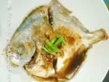 Recipe Fried pomfret fish sweet soya sauce