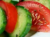 Recipe Tomato and cucumber salad