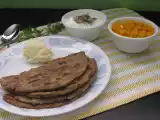 Recipe Missi roti with black gram flour