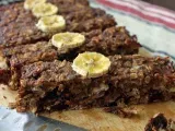 Recipe Banana date and oat protein enriched slice