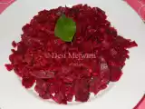Recipe Beetroot sabzi / curry