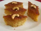 Recipe Honey drizzled semolina cake