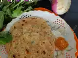 Recipe Turnip Paratha | Navilukosu Paratha | ನವಿಲುಕೋಸು ಪರೋಟ | ಟರ್ನಿಪ್ ಪರೋಟ