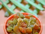 Recipe Cluster Beans Palya (Dry Curry) | ಗೋರಿಕಾಯಿ ಪಲ್ಯ
