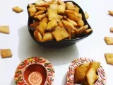 Recipe Shakkarpare/ Sweet Diamond cuts/ Shankarpali/ Maida Biscuits
