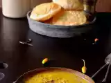Recipe Hing er Kochuri ar Dokaner Chola’r Daal (Asafoeida flavoured stuffed Indian fried bread and Bengal gram curry with potatoes)