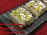 Recipe Naralachi Vadi (Coconut Burfi)