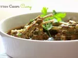 Recipe Mutton Chops Curry - When the hubby cooks!