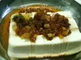 Recipe Steam tofu with dry shrimp paste