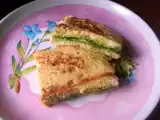 Recipe Bread Omelette Recipe / Bread Omelette Street Food Style / Bread Omelet Recipe / Bread Omelette with Green Chutney & Cheese