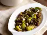 Recipe vangi bhaji or vangyachi bhaji recipe, maharashtrian vangi bhaji recipe