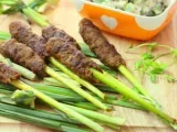 Recipe Lemongrass lamb kebab