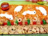 Recipe Chinese new year salmon yu sheng with jellyfish