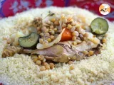 Recipe Moroccan couscous - video recipe !