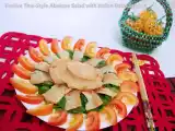 Recipe Festive thai-style abalone salad with italian baby spinach