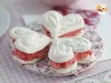 Recipe Valentine's vacherin, meringue ice-cream sandwich - video recipe!
