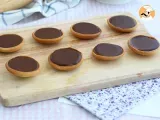 Recipe Caramel and chocolate mini tarts