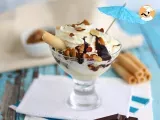 Recipe Dame blanche, a sweet ice cream