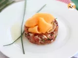 Recipe Prosciutto, tomato and cantaloupe tartare