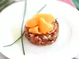 Recipe Cantaloupe and prosciutto tartare
