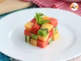 Recipe Fruit rubik's cube, the design fruit salad