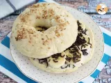 Recipe Bagel with chocolate and banana
