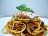 Recipe Yummy leggo's pesto sun-dried tomato pasta with pan-fried chicken