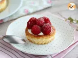 Recipe Puff pastry cups with raspberries and mascarpone