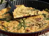 Recipe Farinata con la rucola e pomodorini secchi (dairy and gluten free)