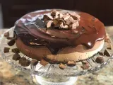 Recipe Peanut butter chocolate cheesecake:the pretty feed