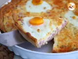 Recipe Ham and eggs quiche