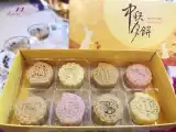 Recipe Baileys snowskin mooncakes with black sesame paste