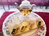 Recipe Fresh orange snowskin mooncake with sweet corn paste