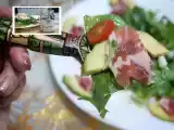 Recipe Parma ham avocado salad with white truffle honey