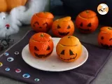 Recipe Halloween mandarins with chocolate mousse
