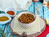 Recipe Roasted chickpeas with curry (Baked chickpeas)