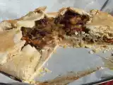 Recipe Rustic leek and mushroom pie (dairy free)
