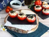 Recipe Tomatoes stuffed with tuna, creamcheese and olives