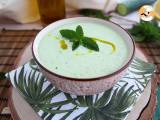 Recipe Chilled cucumber and mint soup