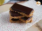 Recipe Puffed rice bars with peanut butter and chocolate