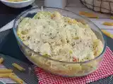 Recipe Baked pasta with ham and cheese