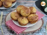 Recipe Zucchini and goat cheese muffins