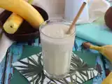 Recipe Banana and vanilla milkshake