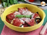 Recipe Eggplant rollatini parmigiana style